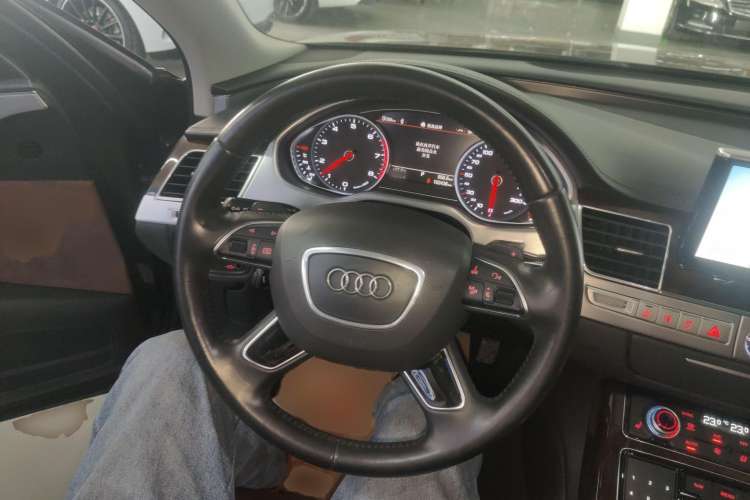 Used Audi A8 2014 A8L 45 TFSI quattro Comfort model Steering Wheel
