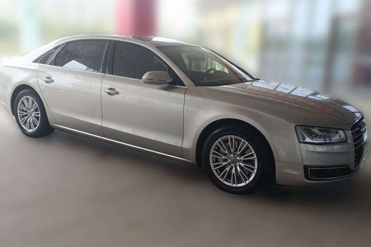 Used Audi A8 2014 A8L 45 TFSI quattro Comfort model Front Right 45 Deg