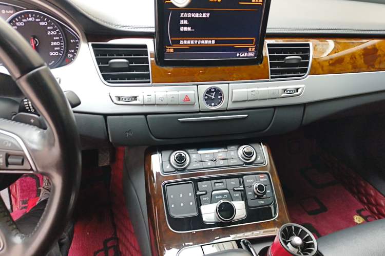Used Audi A8 2014 A8L 45 TFSI quattro Comfort model Audio And AC Panel