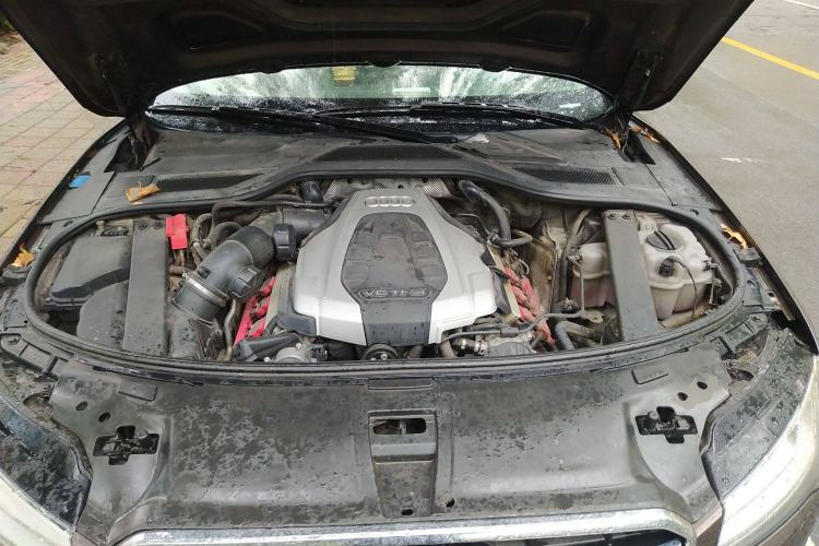 Used Audi A8 2014 A8L 50 TFSI quattro Luxury Model Engine Bay