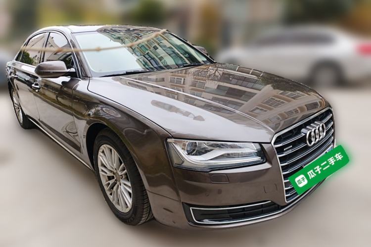 Used Audi A8 2014 A8L 45 TFSI quattro Comfort model Front Right 45 Deg