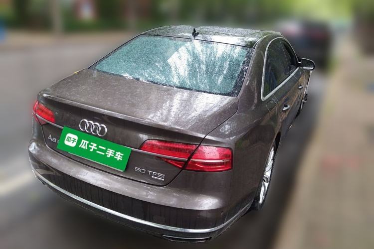 Used Audi A8 2014 A8L 50 TFSI quattro Luxury Model Rear Right 45 Deg
