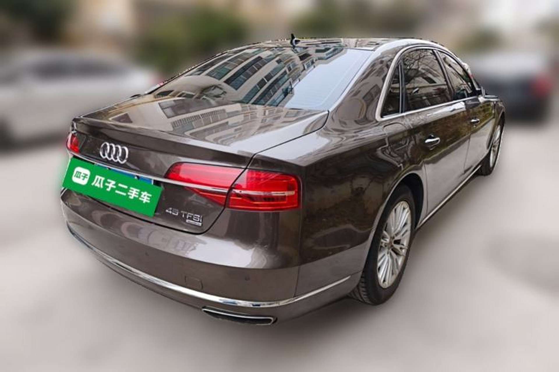 Used Audi A8 2014 A8L 45 TFSI quattro Comfort model Rear Right 45 Deg
