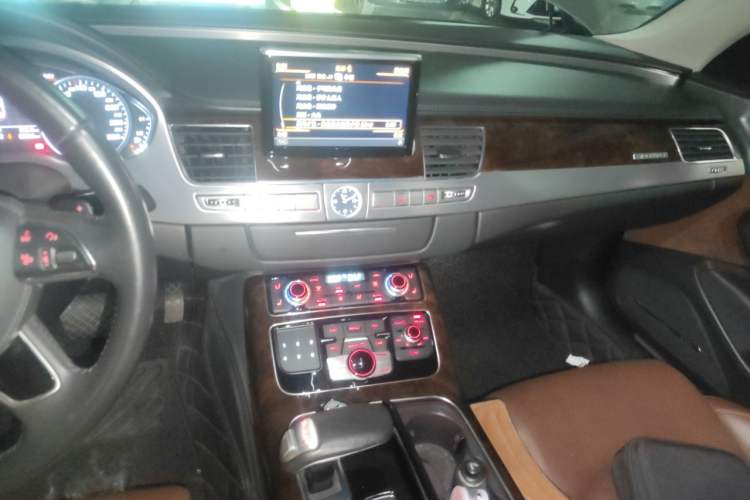 Used Audi A8 2014 A8L 45 TFSI quattro Luxury Model Audio And AC Panel