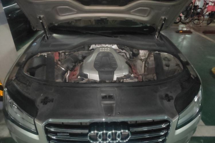 Used Audi A8 2014 A8L 45 TFSI quattro Luxury Model Engine Bay