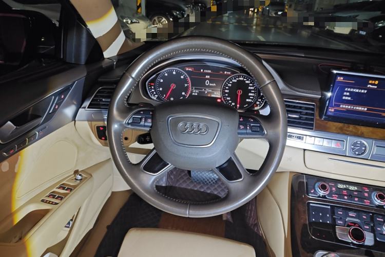 Used Audi A8 2014 A8L 45 TFSI quattro Comfort model Steering Wheel