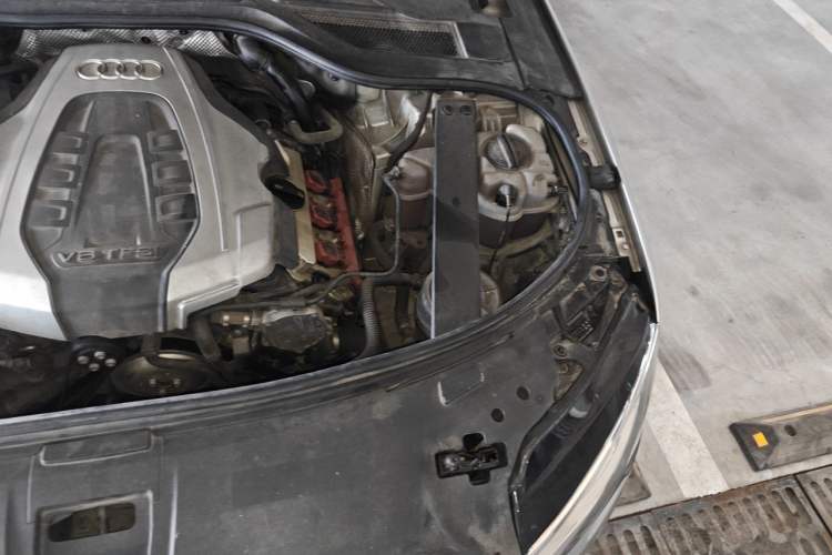 Used Audi A8 2014 A8L 45 TFSI quattro Luxury Model Engine Bay Left