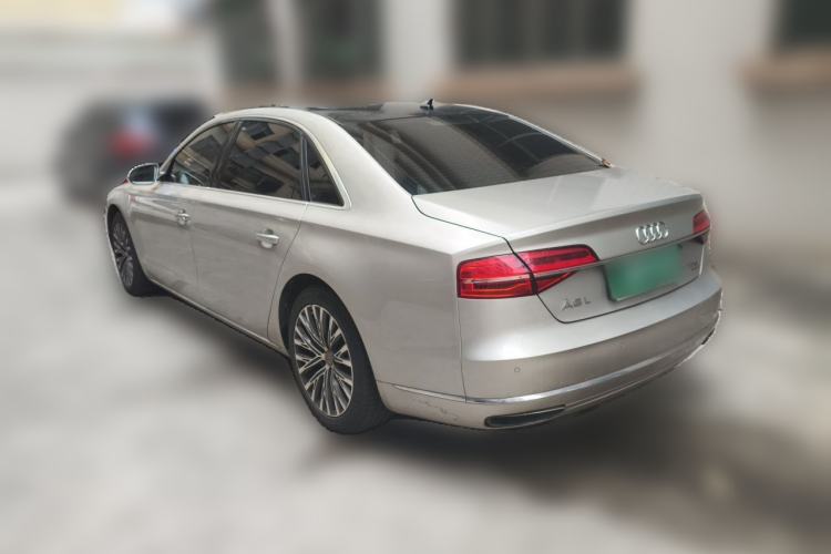 Used Audi A8 2014 A8L 45 TFSI quattro Luxury Model Rear Left 45 Deg