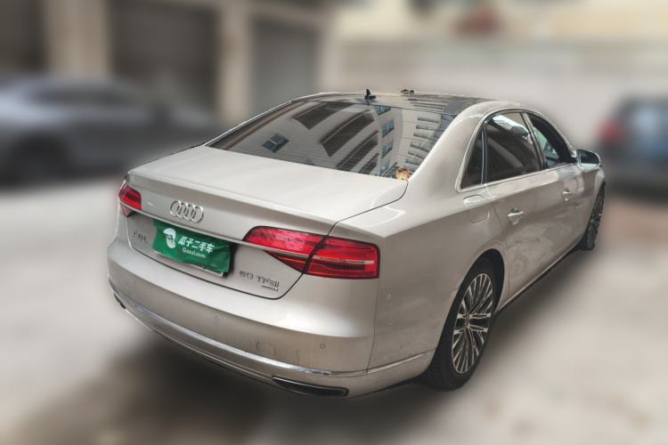 Used Audi A8 2014 A8L 45 TFSI quattro Luxury Model Rear Right 45 Deg