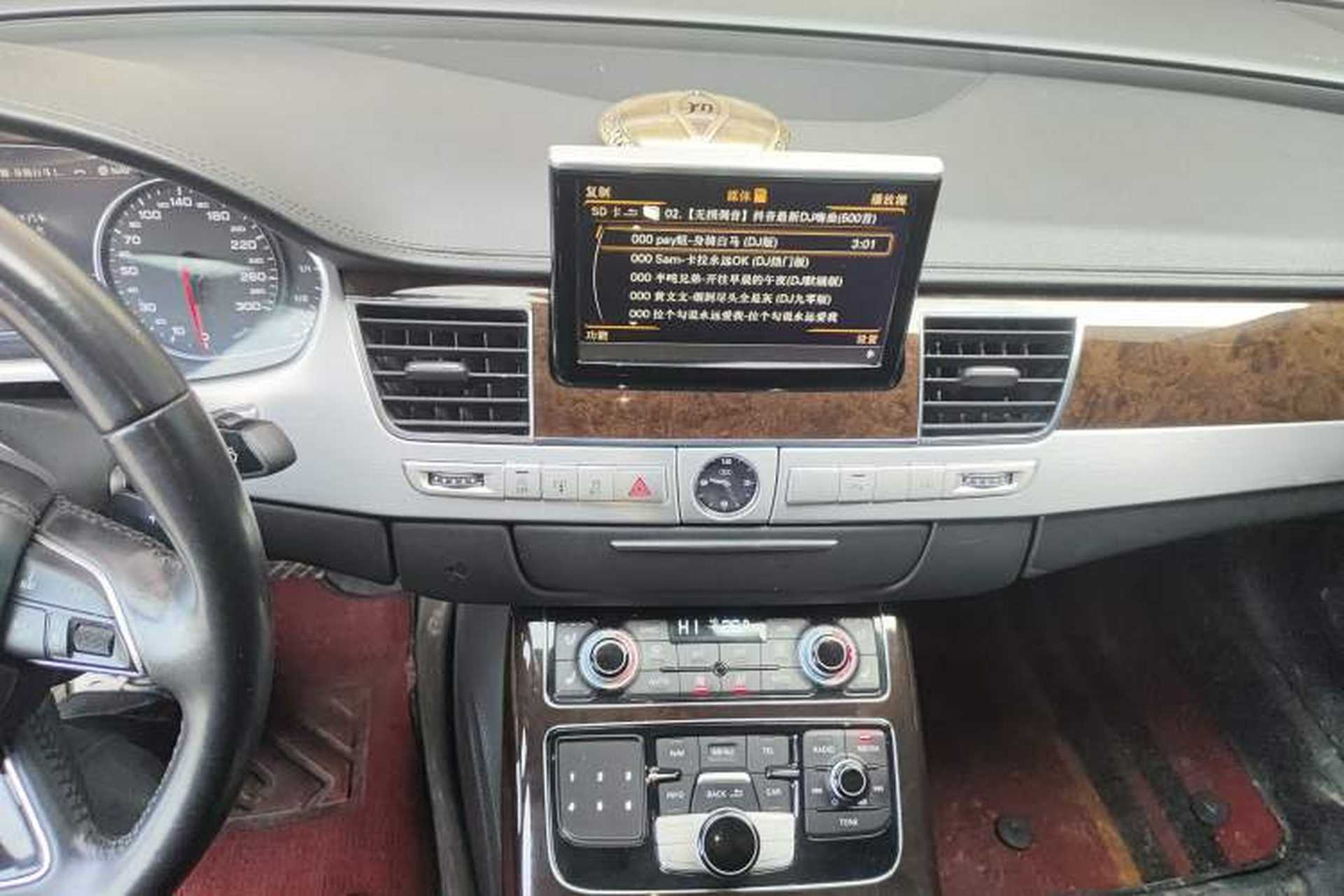 Used Audi A8 2014 A8L 45 TFSI quattro Luxury Model Audio And AC Panel