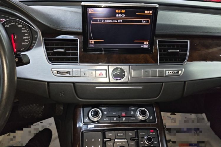 Used Audi A8 2014 A8L 45 TFSI quattro Comfort model Audio And AC Panel