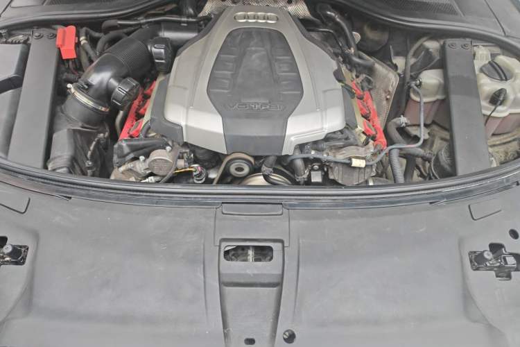 Used Audi A8 2014 A8L 45 TFSI quattro Comfort model Engine Bay