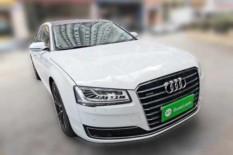 Used Audi A8 2014 A8L 45 TFSI quattro Comfort model Front Right 45 Deg