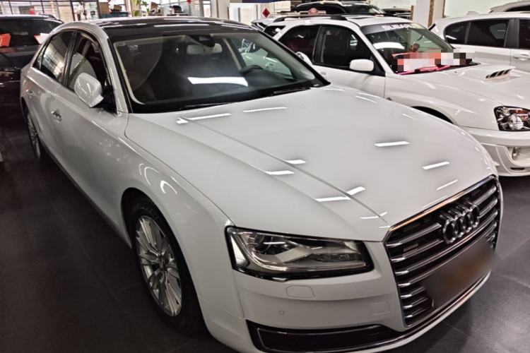 Used Audi A8 2014 A8L 45 TFSI quattro Comfort model Front Right 45 Deg