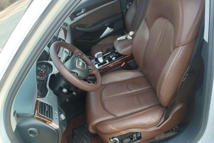 Used Audi A8 2014 A8L 45 TFSI quattro Comfort model Left Front Seat