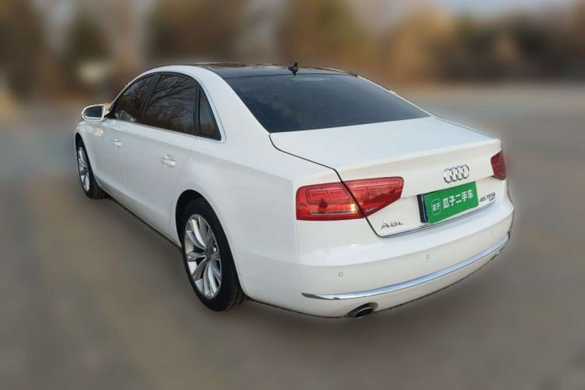 Used Audi A8 2014 A8L 45 TFSI quattro Comfort model Rear Left 45 Deg