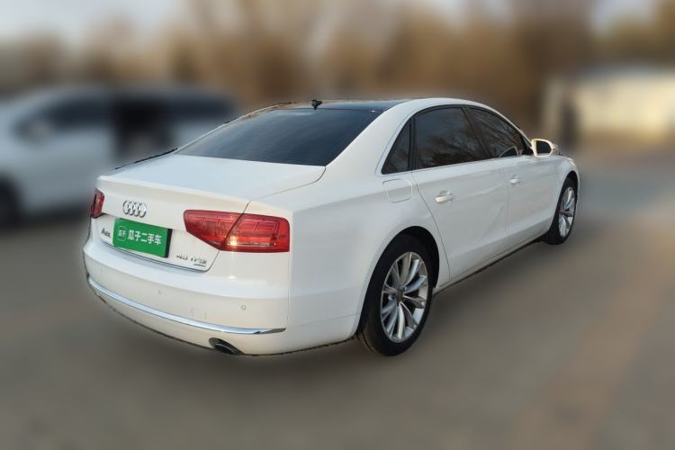 Used Audi A8 2014 A8L 45 TFSI quattro Comfort model Rear Right 45 Deg