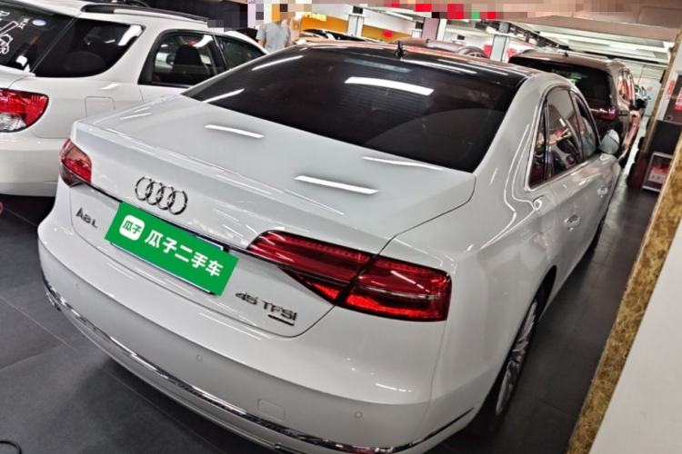 Used Audi A8 2014 A8L 45 TFSI quattro Comfort model Rear Right 45 Deg