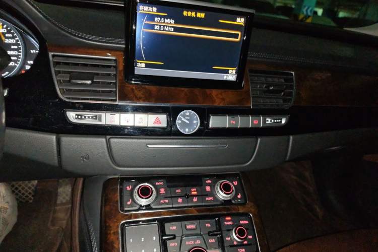 Used Audi A8 2016 A8L 45 TFSI quattro Luxury Edition Audio And AC Panel