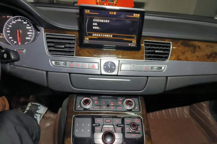 Used Audi A8 2016 A8L 45 TFSI quattro Comfort model Audio And AC Panel