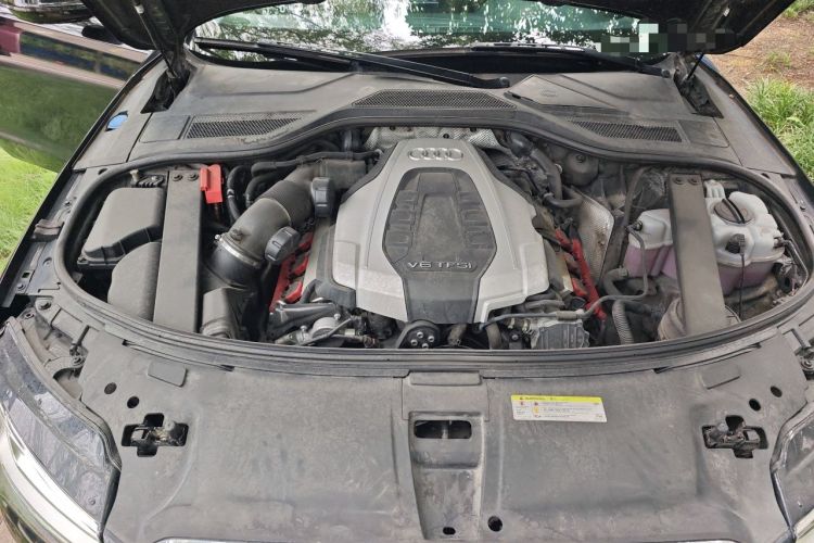 Used Audi A8 2016 A8L 45 TFSI quattro Comfort model Engine Bay