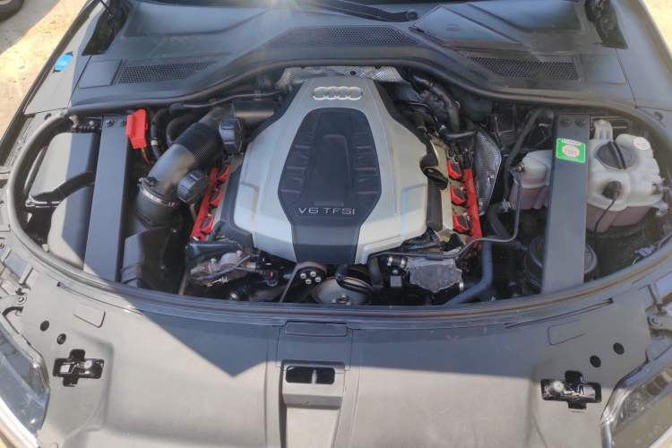 Used Audi A8 2016 A8L 45 TFSI quattro Comfort model Engine Bay