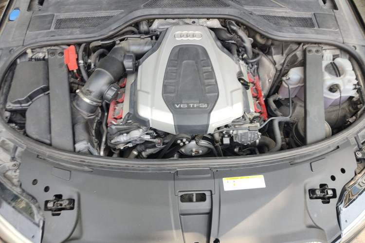 Used Audi A8 2016 A8L 45 TFSI quattro Luxury Edition Engine Bay