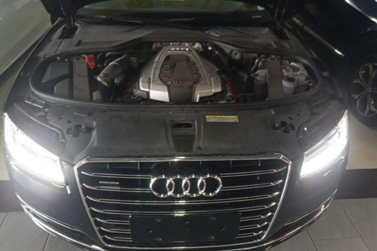 Used Audi A8 2016 A8L 45 TFSI quattro Comfort model Engine Bay