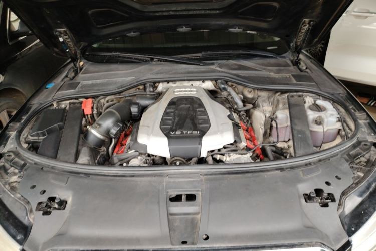 Used Audi A8 2016 A8L 45 TFSI quattro Comfort model Engine Bay