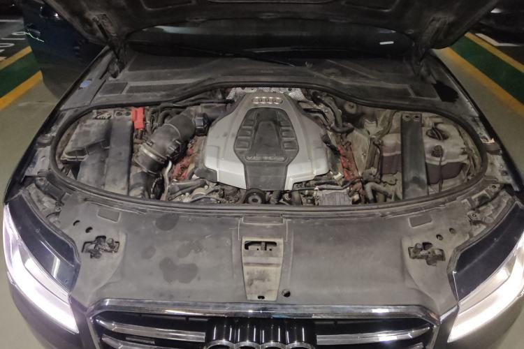 Used Audi A8 2016 A8L 45 TFSI quattro Comfort model Engine Bay