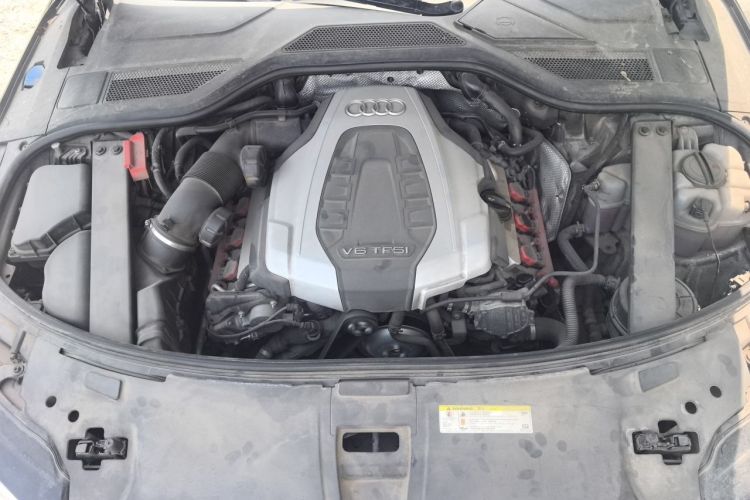 Used Audi A8 2016 A8L 45 TFSI quattro Comfort model Engine Bay