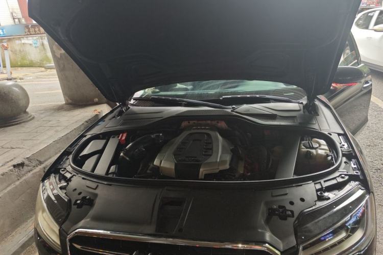 Used Audi A8 2016 A8L 45 TFSI quattro Comfort model Engine Bay