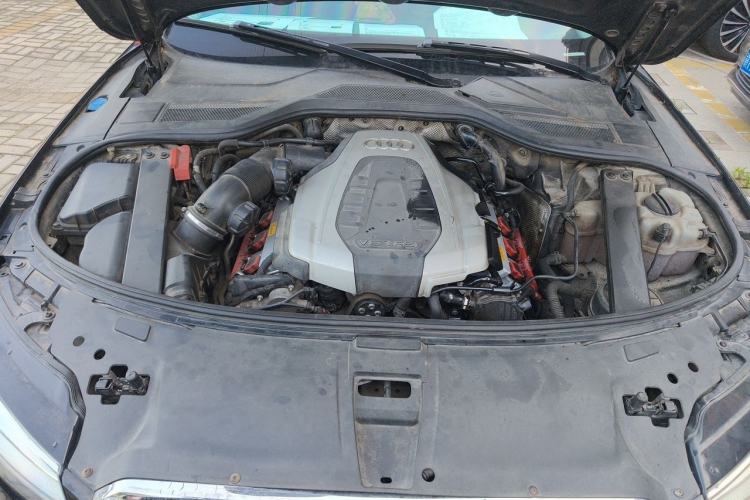 Used Audi A8 2016 A8L 45 TFSI quattro Comfort model Engine Bay