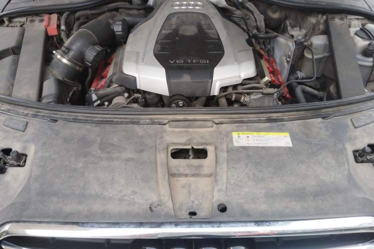 Used Audi A8 2016 A8L 45 TFSI quattro Comfort model Engine Bay