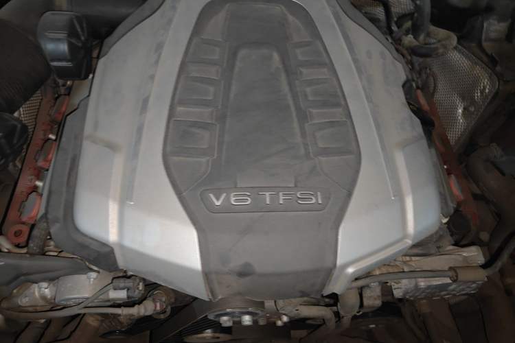 Used Audi A8 2016 A8L 45 TFSI quattro Comfort model Engine Bay