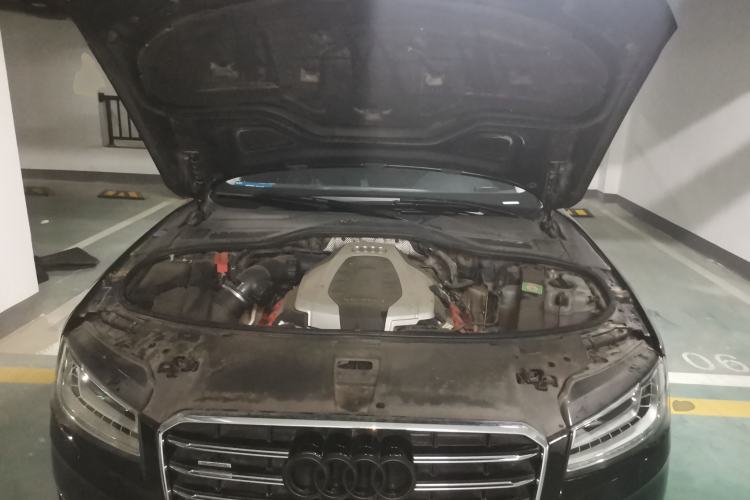 Used Audi A8 2016 A8L 45 TFSI quattro Comfort model Engine Bay