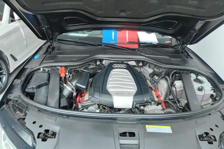 Used Audi A8 2016 A8L 30 FSI Comfort Model Engine Bay