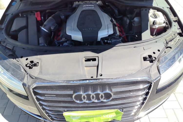 Used Audi A8 2016 A8L 45 TFSI quattro Comfort model Engine Bay