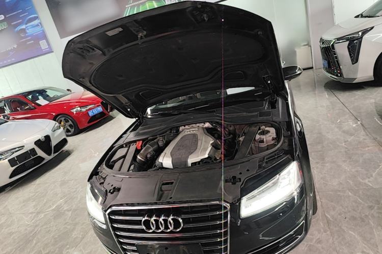 Used Audi A8 2016 A8L 45 TFSI quattro Comfort model Engine Bay
