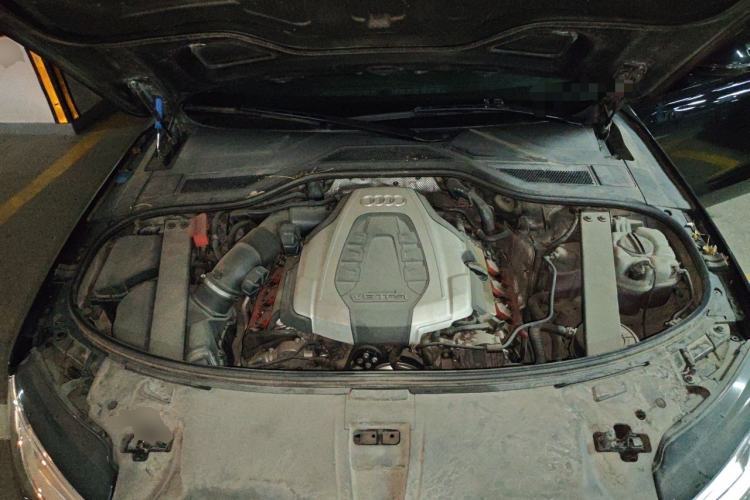 Used Audi A8 2016 A8L 45 TFSI quattro Comfort model Engine Bay