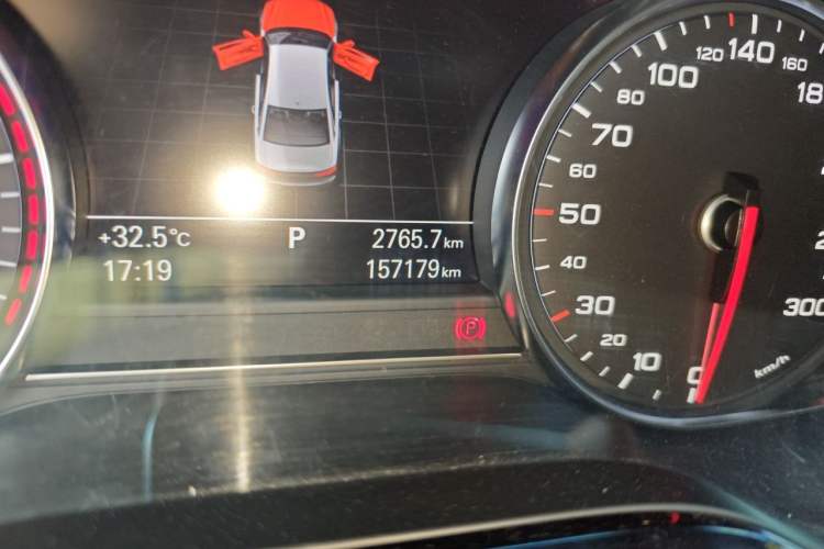 Used Audi A8 2016 A8L 45 TFSI quattro Fashion Edition Odometer Close Up