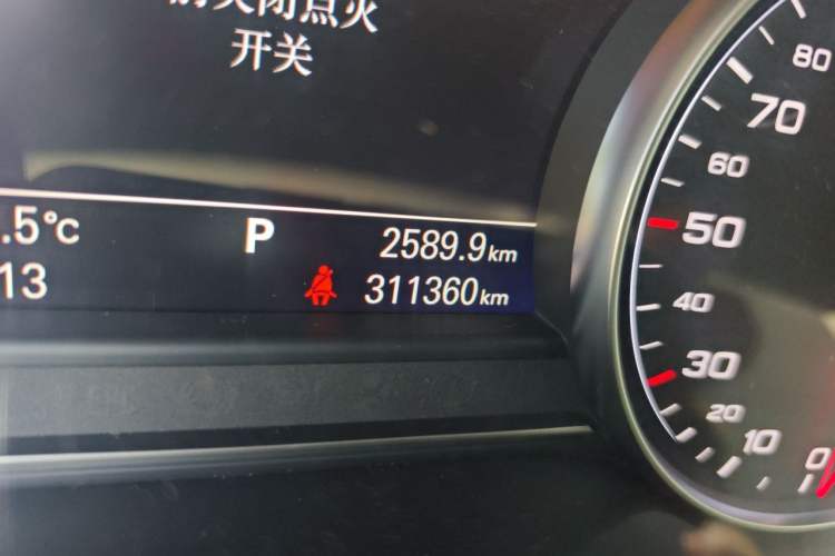 Used Audi A8 2016 A8L 45 TFSI quattro Fashion Edition Odometer Close Up