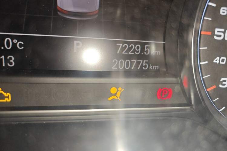Used Audi A8 2016 A8L 45 TFSI quattro Fashion Edition Odometer Close Up