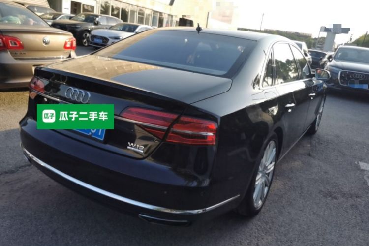 Used Audi A8 2016 A8L 6.3 FSI W12 quattro flagship model Rear Right 45 Deg