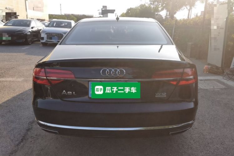 Used Audi A8 2016 A8L 6.3 FSI W12 quattro flagship model Rear