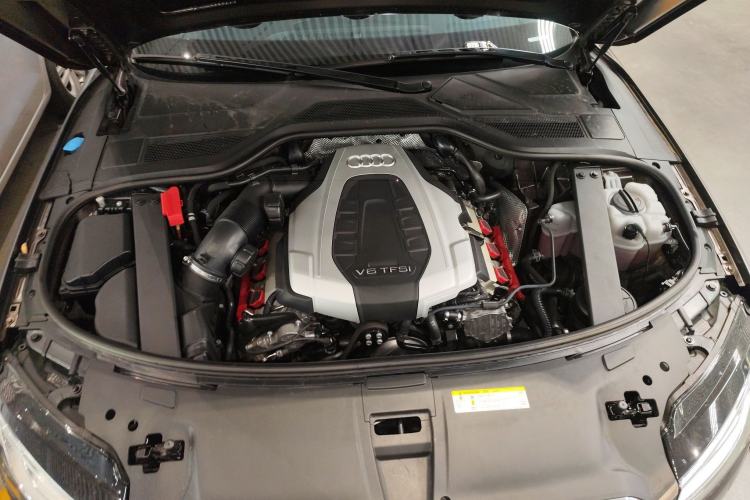 Used Audi A8 2016 A8L 45 TFSI quattro Comfort model Engine Bay