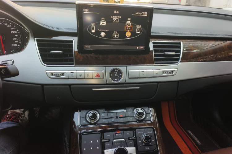 Used Audi A8 2017 A8L 45 TFSI quattro Luxury Model Audio And AC Panel