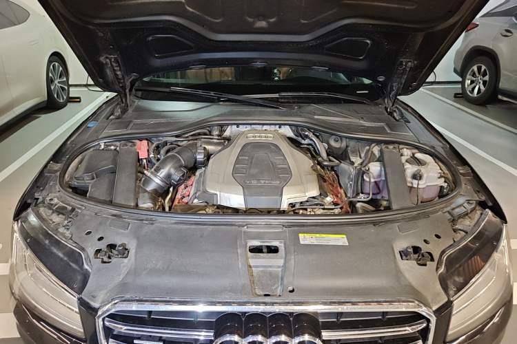 Used Audi A8 2017 A8L 45 TFSI quattro Leading Elite Collection Edition Engine Bay