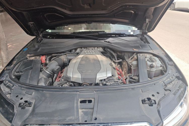 Used Audi A8 2017 A8L 45 TFSI quattro Luxury Model Engine Bay