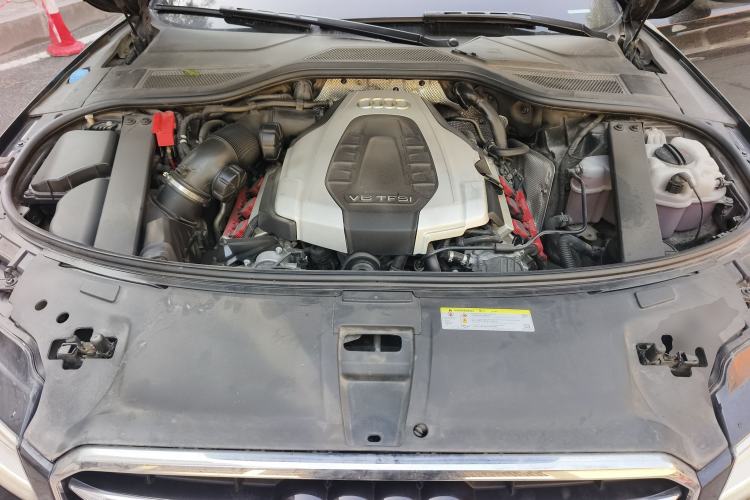 Used Audi A8 2017 A8L 45 TFSI quattro Luxury Model Engine Bay
